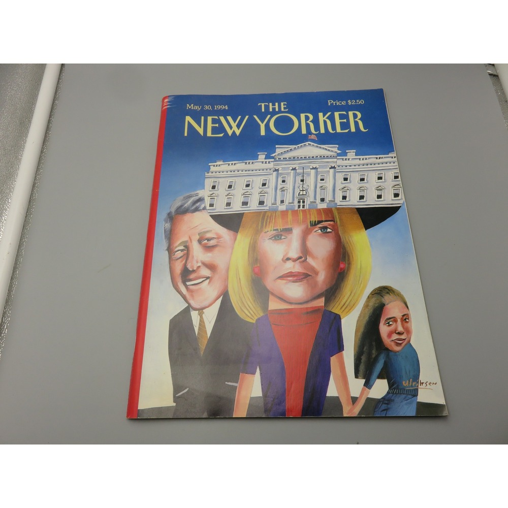 The New Yorker Magazine May 30 1994 Bill Hillary Clinton White House Cover